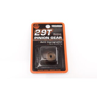 Hiro Seiko Hard Coated Alum. Pinion Gear (MoS2) DP48-29T