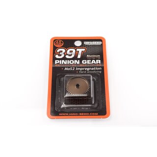 Hiro Seiko Hard Coated Alum. Pinion Gear (MoS2) DP48-39T