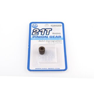 Hiro Seiko Hard Coated Alum. Pinion Gear (MoS2) DP64-21T