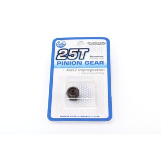 Hiro Seiko Hard Coated Alum. Pinion Gear (MoS2) DP64-25T