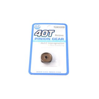 Hiro Seiko Hard Coated Alum. Pinion Gear (MoS2) DP64-40T