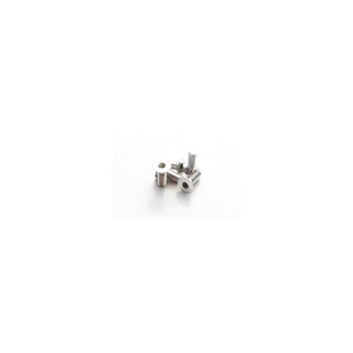 Hiro Seiko Alloy Hex Socket Flat Head Screw M3x10 [Silver]