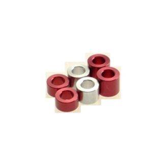 Hiro Seiko 3mm Alloy Spacer Set (3.0t/4.0t/5.0t)  [Red] (...