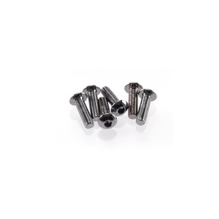Hiro Seiko Hex Socket Button Head Screw M3x10  [S-Black]...