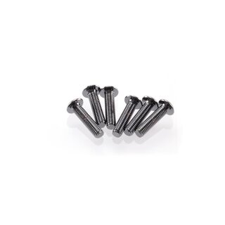Hiro Seiko Hex Socket Button Head Screw M3x12  [S-Black]...
