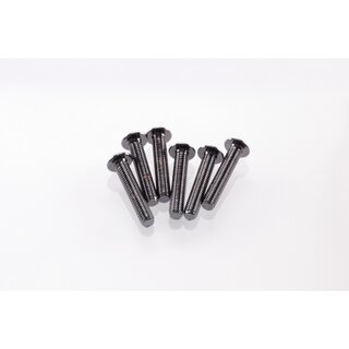 Hiro Seiko Hex Socket Button Head Screw M3x16  [S-Black]...