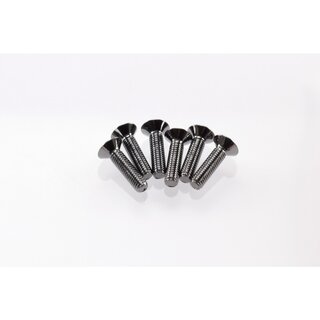 Hiro Seiko Hex Socket Flat Head Screw M3x12  [S-Black] (...