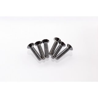 Hiro Seiko Hex Socket Flat Head Screw M3x14  [S-Black] (...