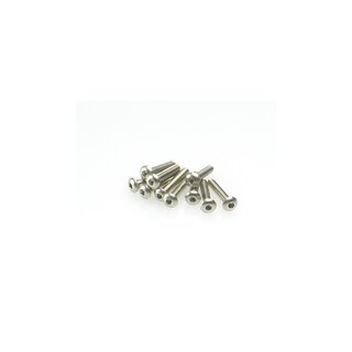 Hiro Seiko Hex Socket Button Head Screw M3x20 ( 10 pcs)