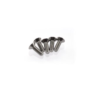 Hiro Seiko Alloy Hex Socket Flat Head Screw M3x10...