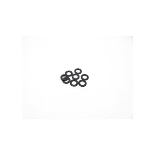 Hiro Seiko 3mm Alloy Spacer Set (0.5mm) [Black]