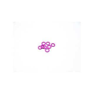 Hiro Seiko 3mm Alloy Spacer Set (1.0mm) [Purple]
