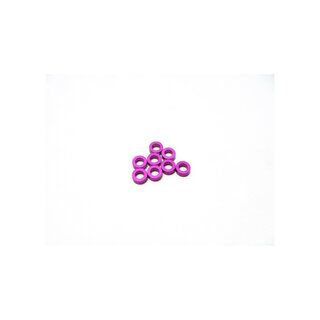 Hiro Seiko 3mm Alloy Spacer Set (1.5mm) [Purple]