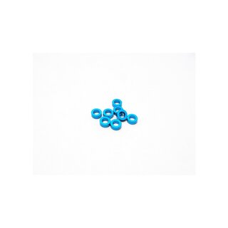 Hiro Seiko 3mm Alloy Spacer Set (2.0mm) [T-Blue]