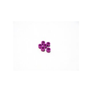 Hiro Seiko 3mm Alloy Spacer Set (4.0mm) [Purple]