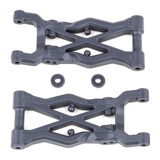 Team Associated AE91856 B6.2 Rear Suspension Arms, 75mm, hard