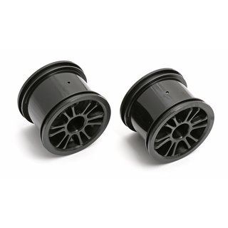 Team Associated 21279 Standard Spoked Wheels, black