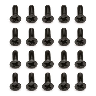 Team Associated 21334 Screws, 2x6 mm FHPS