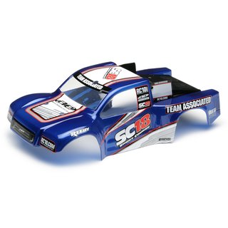 Team Associated 21354 SC18 RTR Body, blue