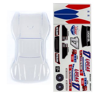 Team Associated 21425 SC28 Body, clear