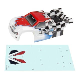 Team Associated 21544 REFLEX 14T Body, printed