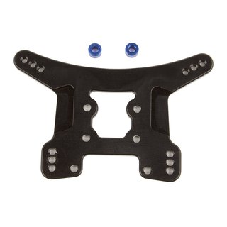 Team Associated 21560 FT 1:14 Rear Shock Tower, black aluminum