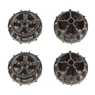 Team Associated 21612 NanoSport Wheels, black