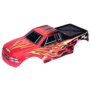 Team Associated 25177 Monster GT Prepainted Body, Red