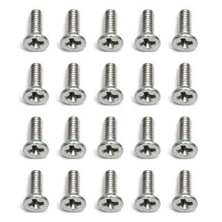 Team Associated Screws, 2x6 mm FHPS
