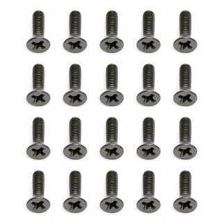 Team Associated 25200 Screws, 3x10 mm FHPS