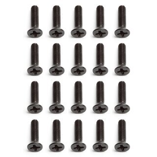 Team Associated Screws, 3x0.5x12 mm FHPS