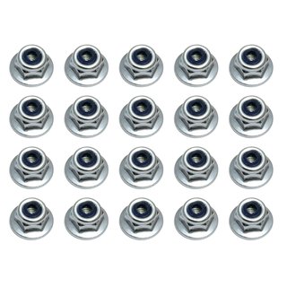 Team Associated 25216 Locknuts, M3 with flange