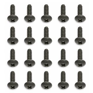 Team Associated Tap Screws, 2.6x8 mm BHPTS