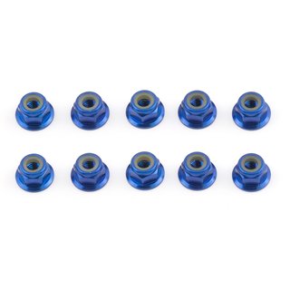Team Associated 25391 FT Blue 4mm Locknut