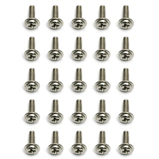 Team Associated 25611 Tapped Screws, 3x10 mm BHPTS