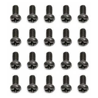 Team Associated 25613 Screws, 3x6 mm BHPS