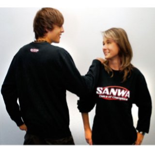 Sanwa Sweatshirt schwarz L