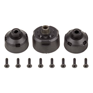 Team Associated 25807 Rival MT10 Differential Cases