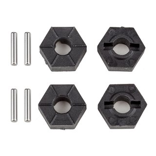 Team Associated 25820 Rival MT10 Wheel Hexes, 12mm