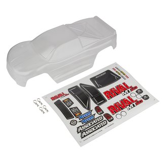 Team Associated 25838 Rival MT10 Body, clear