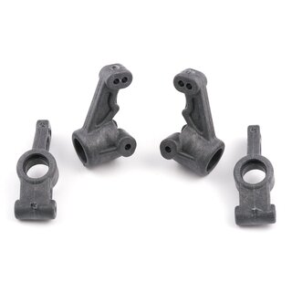 Team Associated FT Molded Carbon Steering Blocks & Hub Carriers