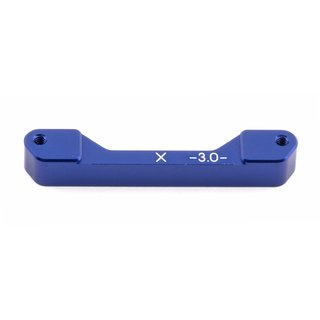 Team Associated 31067 FT Aluminum Rear Arm Mount, X-3.0