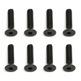 Team Associated 31125 Screws, 2-56 x 3/8 in FHCS