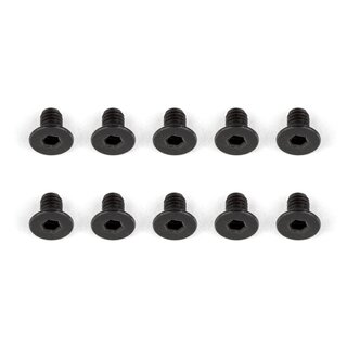 Team Associated Screws, M2.5x4 mm FHCS