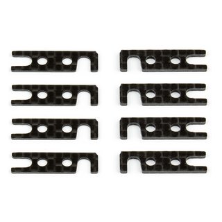 Team Associated 31630 Arm Mount Shims, inner, graphite