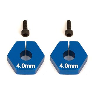 Team Associated FT Wheel Hexes, 4 mm