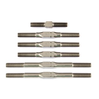 Team Associated 31699 TC7.2 FT Titanium Turnbuckle Set, silver
