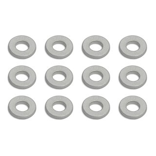 Team Associated 3323 Aluminum Flat Washers, #8, thick