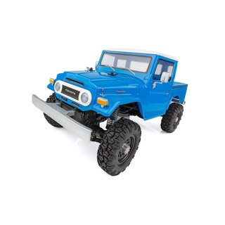 Team Associated 40003 CR12 Toyota FJ45 Pick-Up RTR, blue