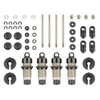 Team Associated 41020 CR12 Threaded Shock Set, aluminum